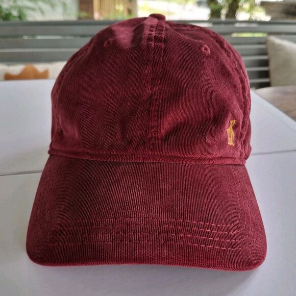 Original Penguin Wear Golf Hat Cap Strap Back Adult One Size Red Velvety - Picture 1 of 8
